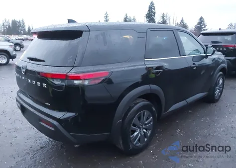 2025 Nissan Pathfinder S 4Wd z USA, uszkodzony, nr VIN 5N1DR3AC2SC312450